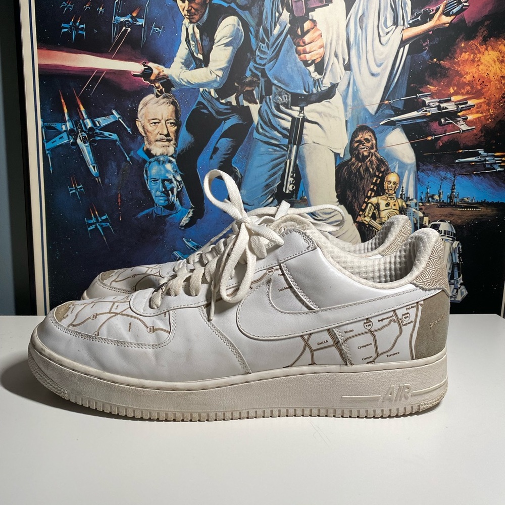 Nike Air Force 1 “LA Map”